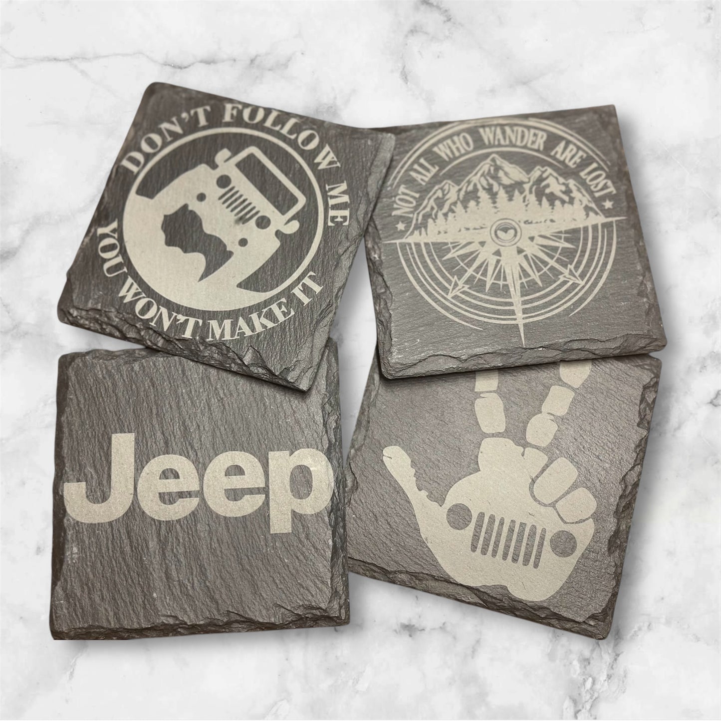 Slate coaster