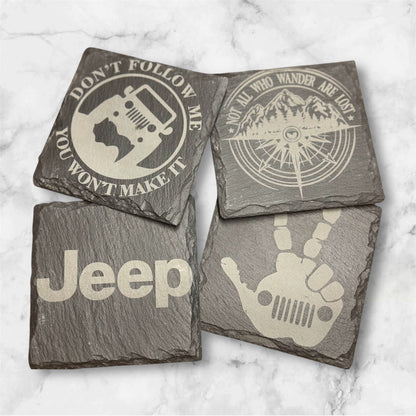 Slate coaster